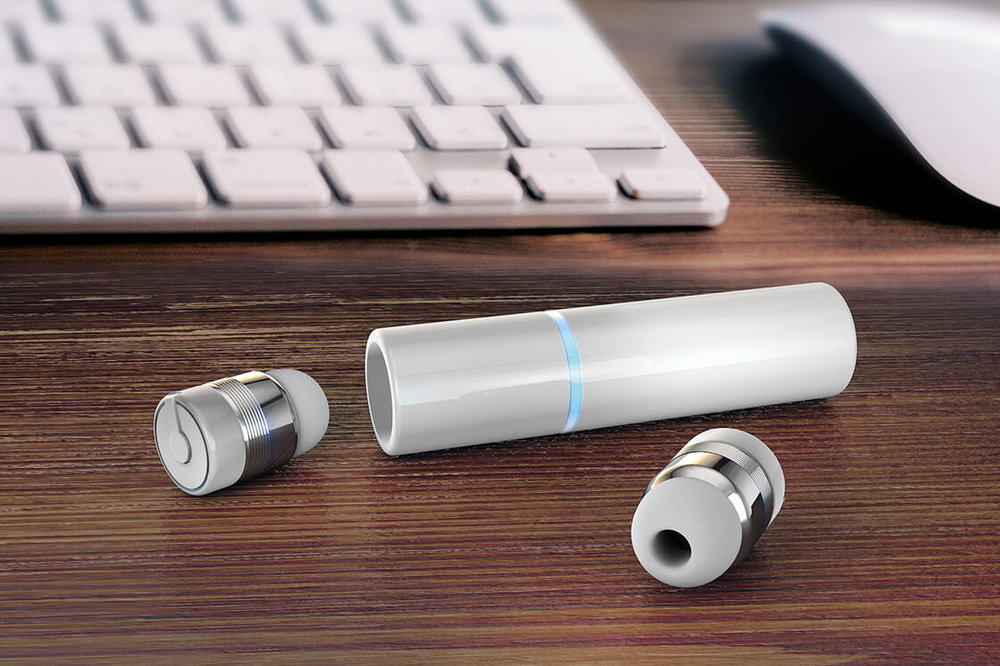 Innovative interface technology from ams significantly reduces mechanical design constraints of true wireless earbuds